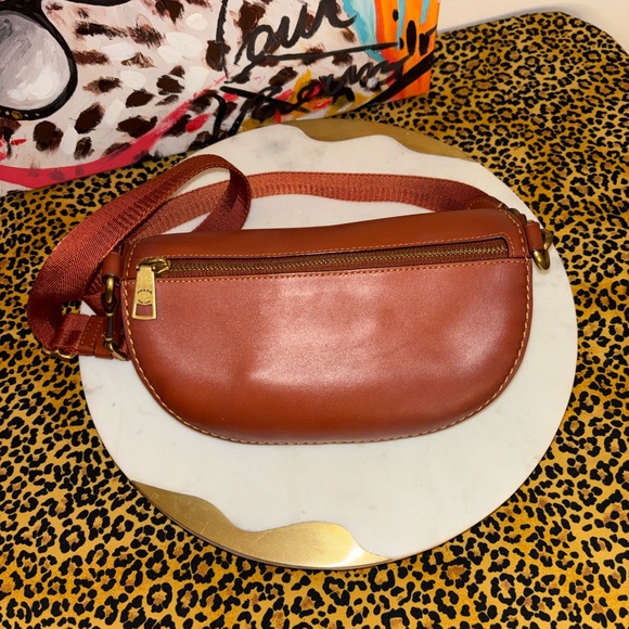 Coach Brown Signature Crossbody Bag - Picture 3 of 5